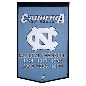 North Carolina Tar Heels Dynasty Banner