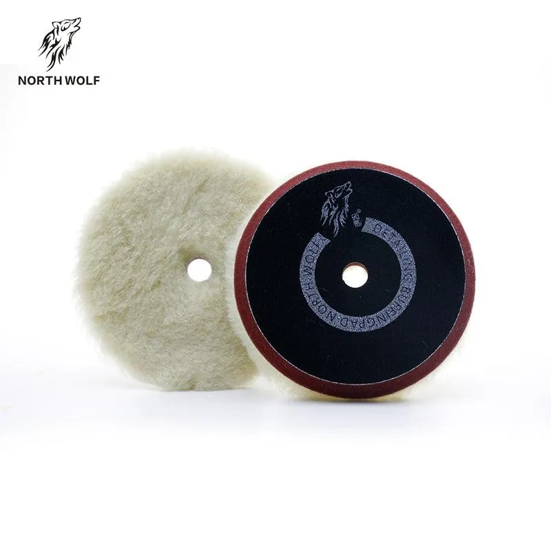 North Wolf High Nap Wool Pad With Foam, 12mm, 5"