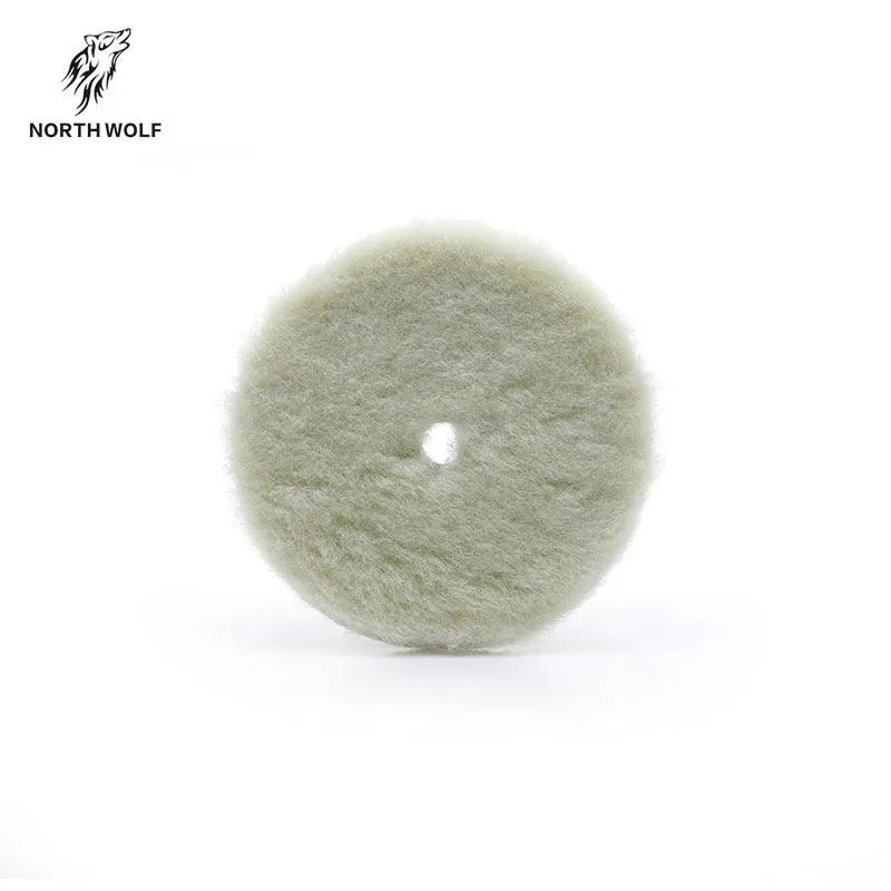 North Wolf High Nap Wool Pad With Foam, 12mm, 5"