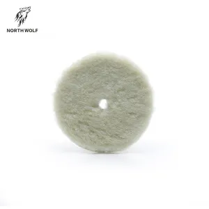 North Wolf High Nap Wool Pad With Foam, 12mm, 5"
