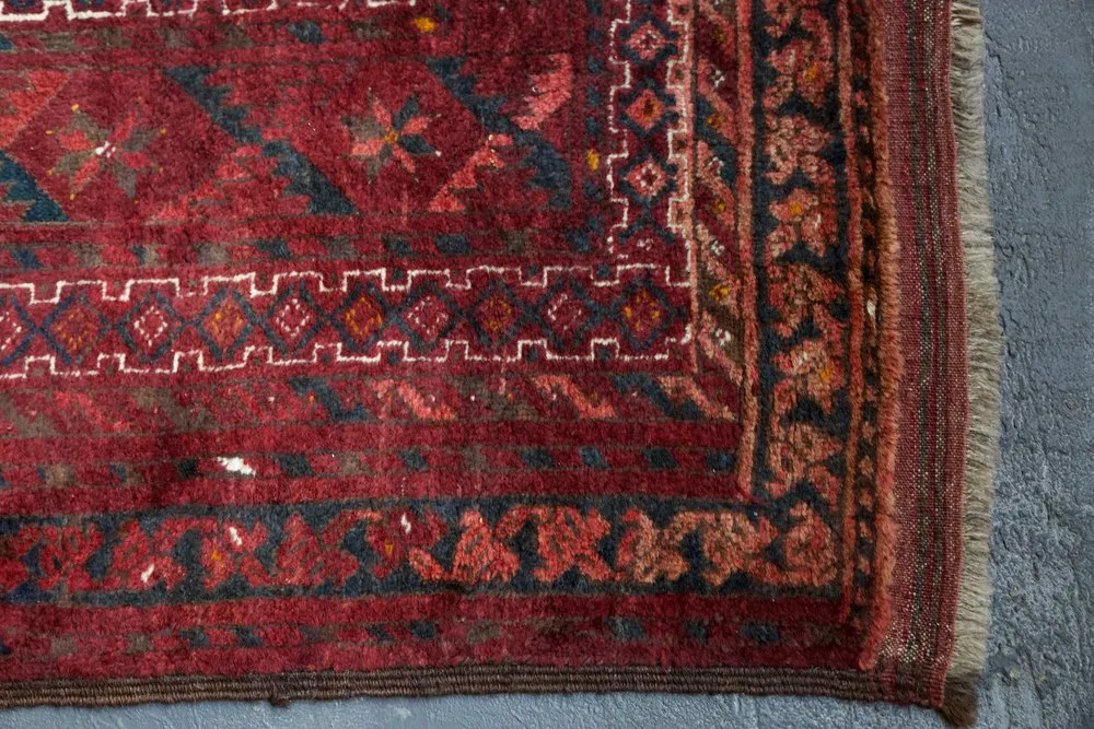 Old Turkmen Yomut Rug