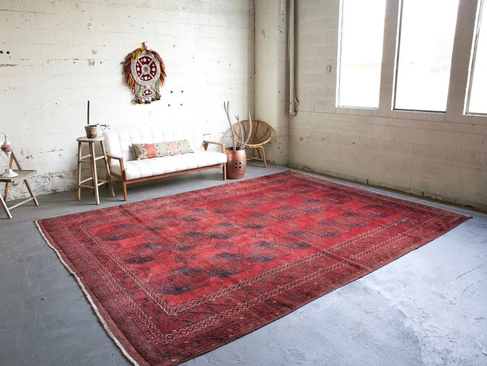 Old Turkmen Yomut Rug
