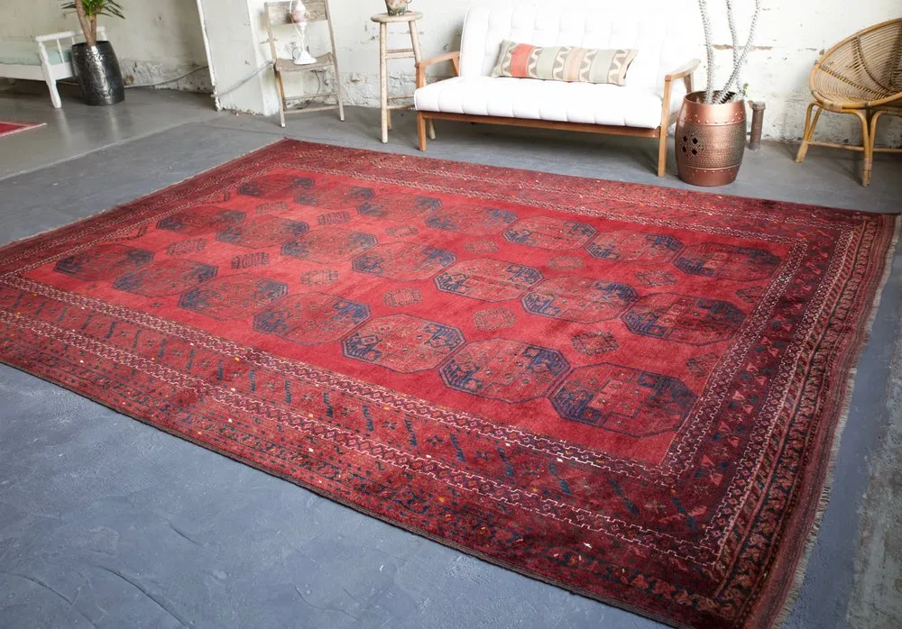 Old Turkmen Yomut Rug