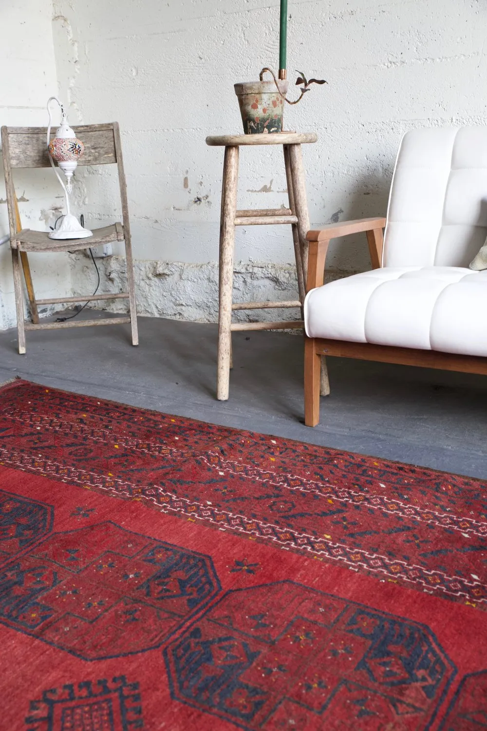 Old Turkmen Yomut Rug