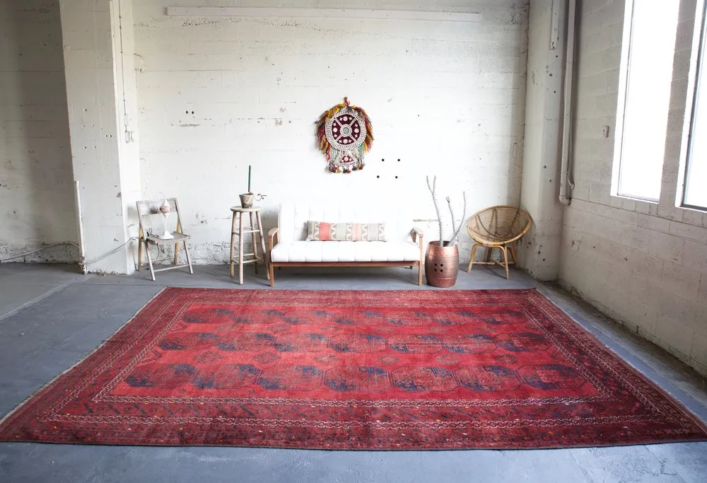 Old Turkmen Yomut Rug