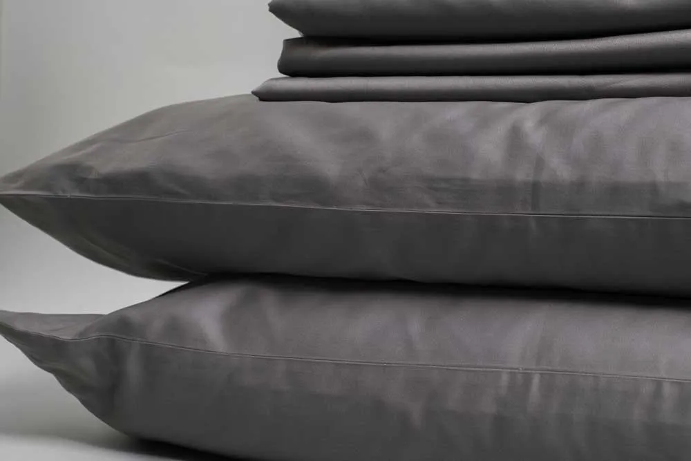 Organic Cotton Sateen Pillowcase Pair by Sleep & Beyond