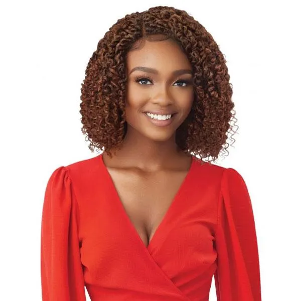 Outre X-Pression Twisted Up Lace Front Braid Wig - BOHO PASSION SUMMER TWIST 12"