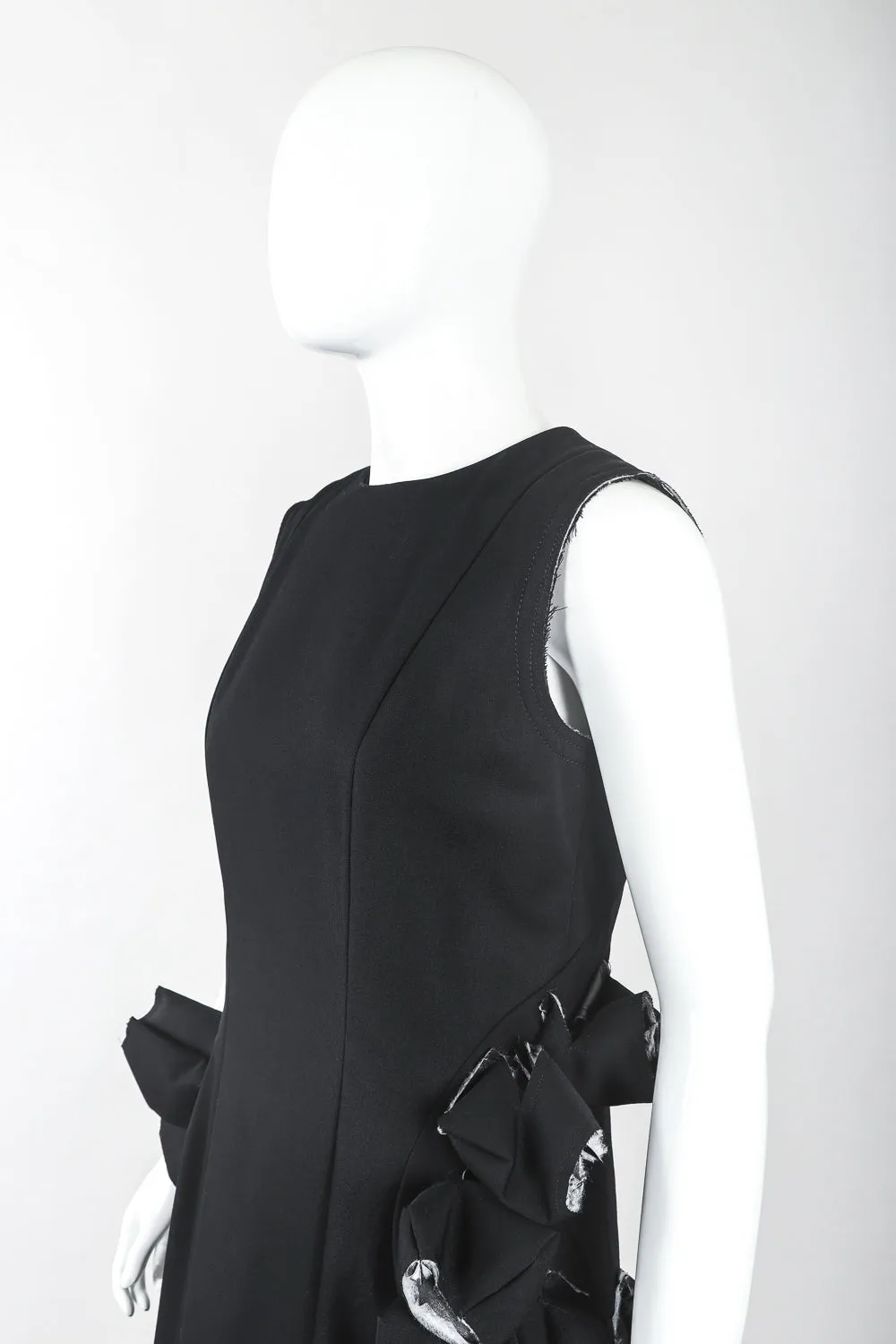 Padded Puff Sheath Dress