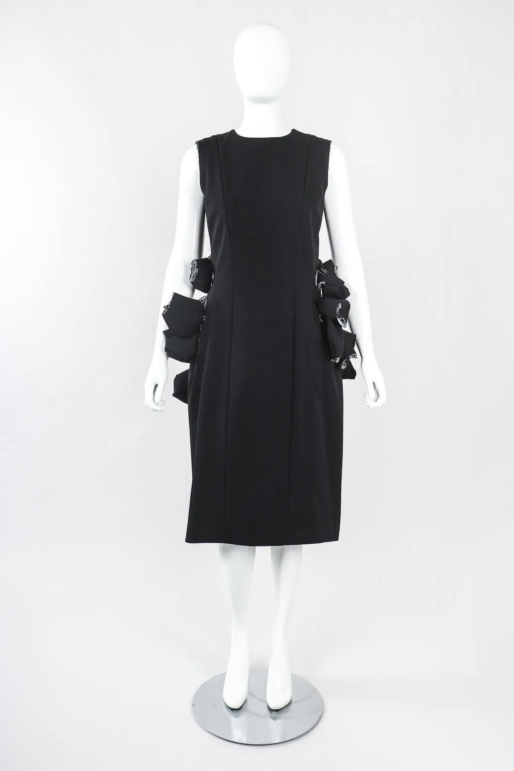 Padded Puff Sheath Dress