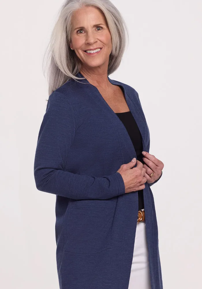 Paisley Cardigan - Twilight Storm