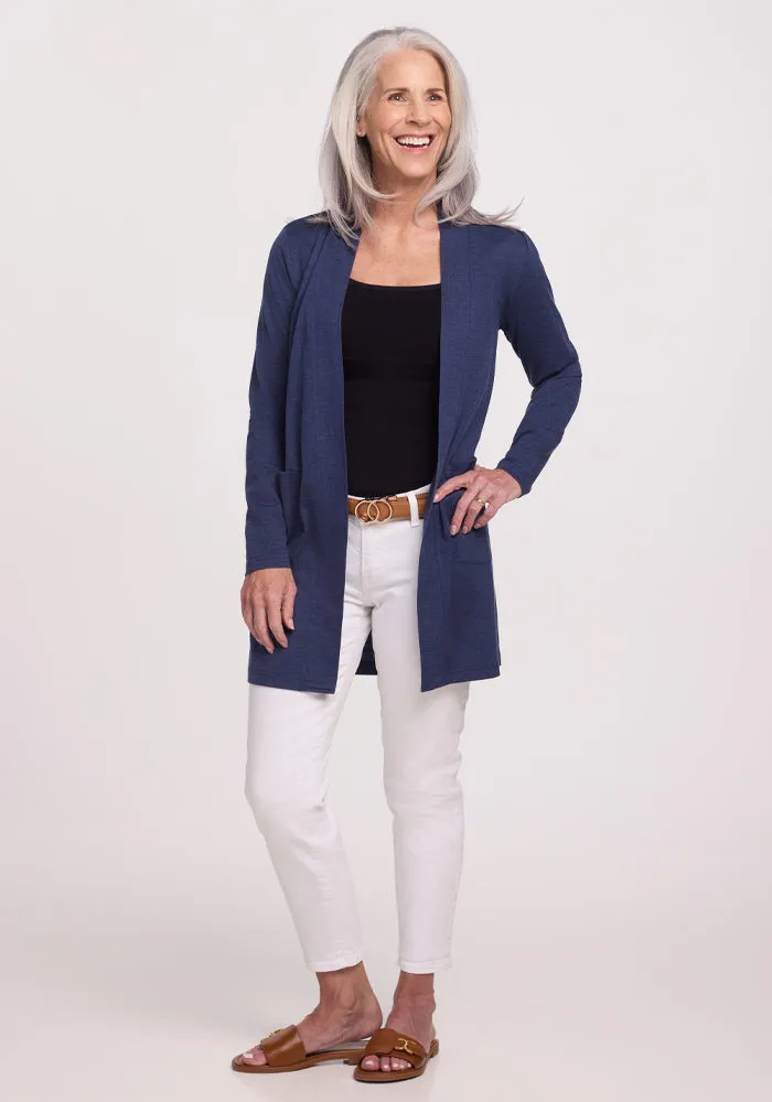 Paisley Cardigan - Twilight Storm