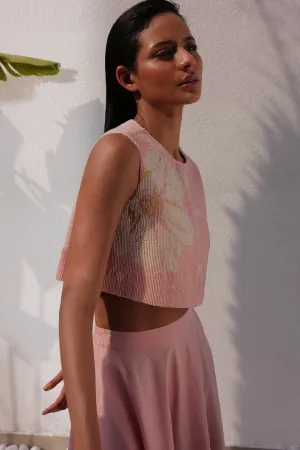 Palma Top & Sicily Skirt (Dusty Pink)