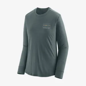 Patagonia Women's Long-Sleeved Capilene Cool Merino Graphic Shirt, Sale