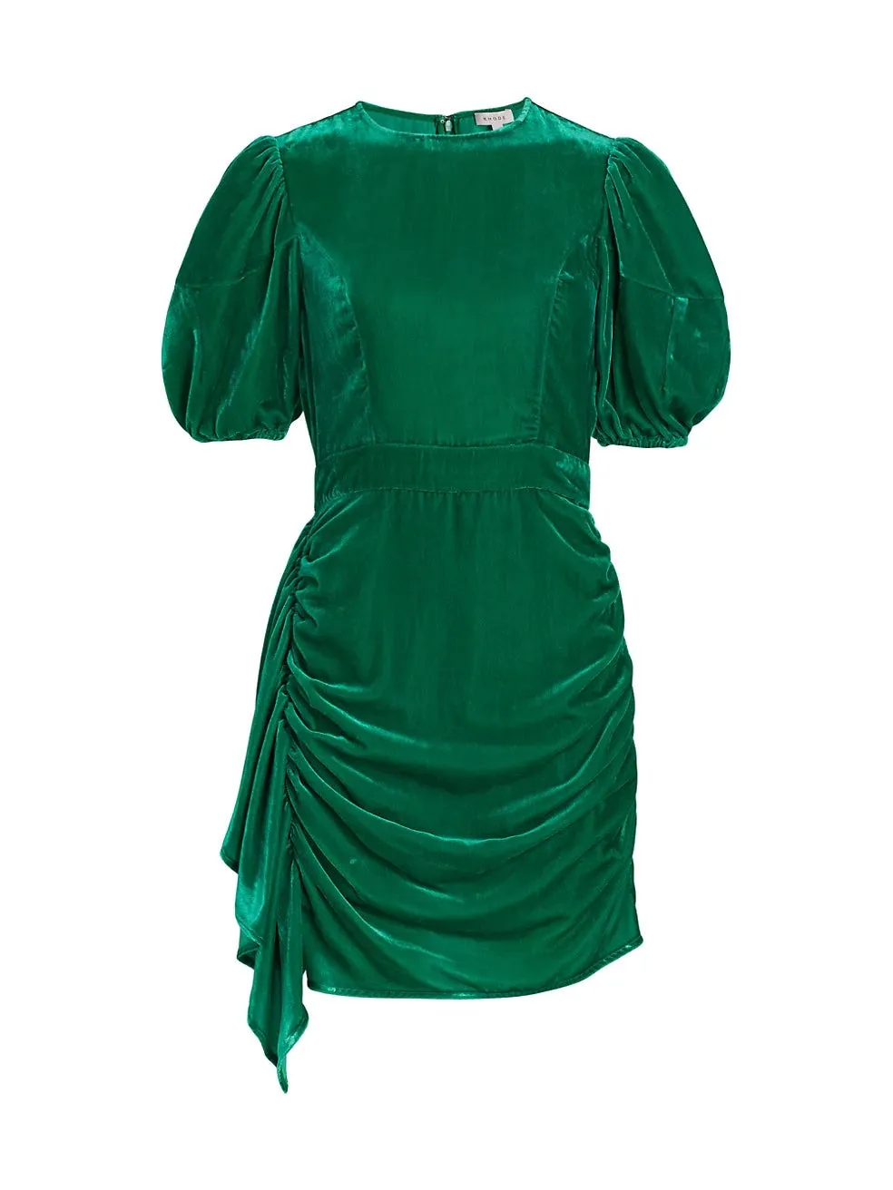 Pia Dress - Emerald Velvet