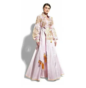 Pink Embroidered dress