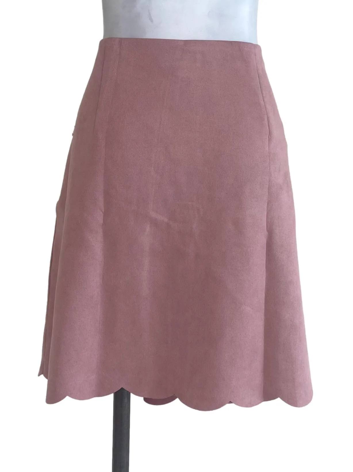 Pink Velvet Skirt LB
