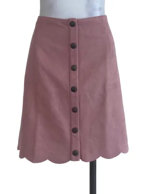 Pink Velvet Skirt LB