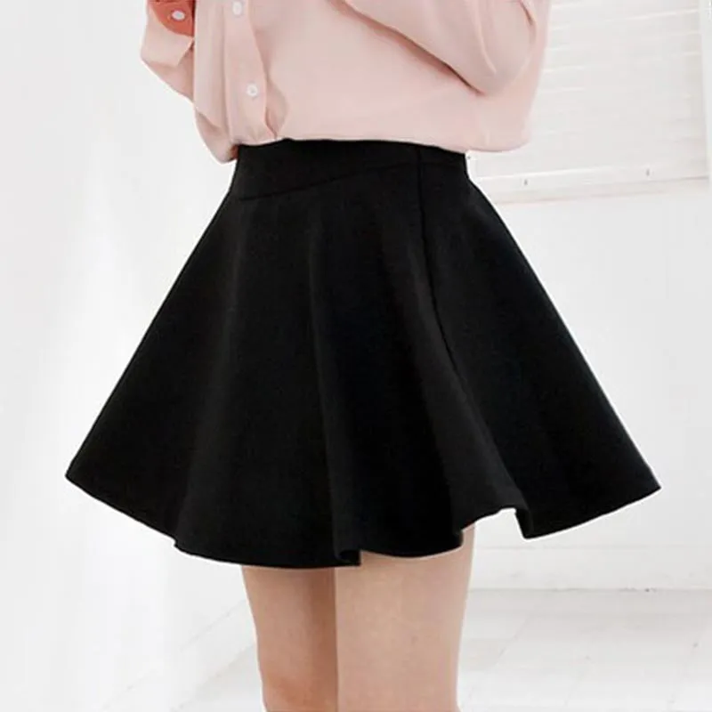 Pleated Mini Skirt