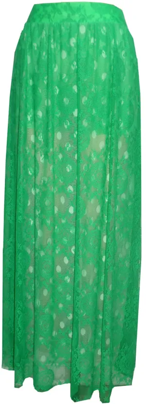 Polka Dot Lace Skirt
