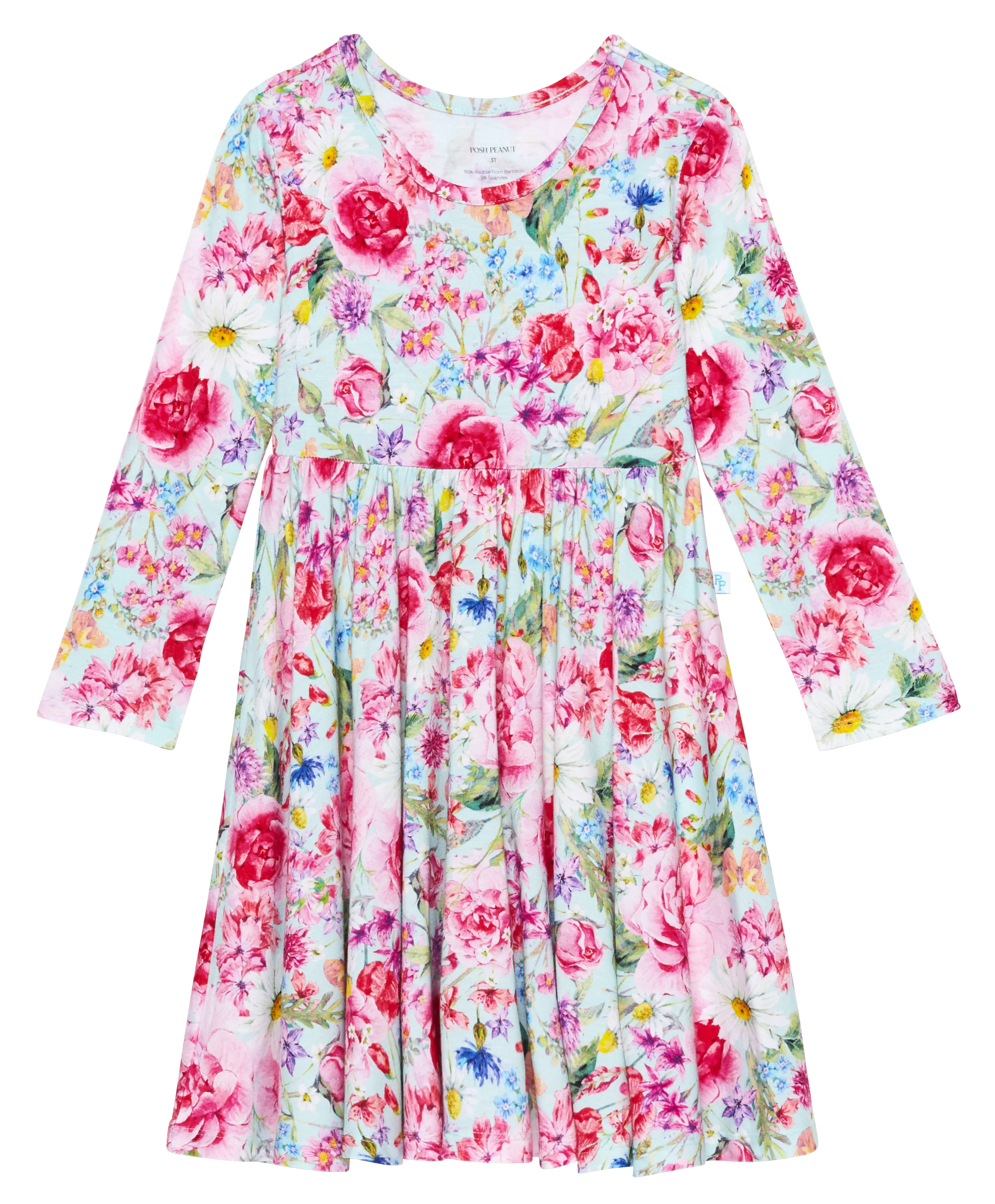 Posh Peanut Alice L/S Twirl Dress