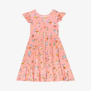 Posh Peanut Betty S/S Basic Twirl Dress