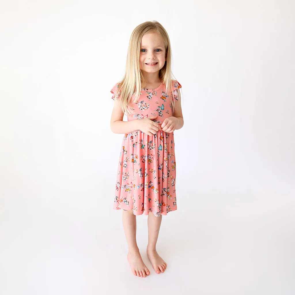 Posh Peanut Betty S/S Basic Twirl Dress