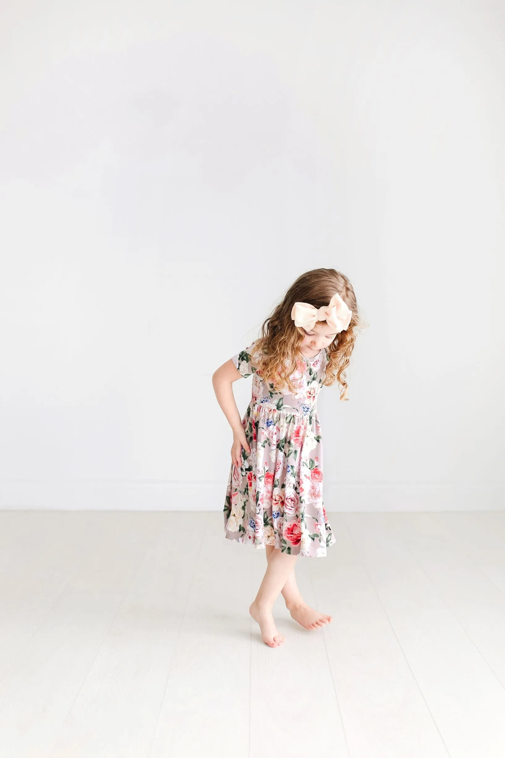 Posh Peanut Cassie S/S Basic Twirl Dress