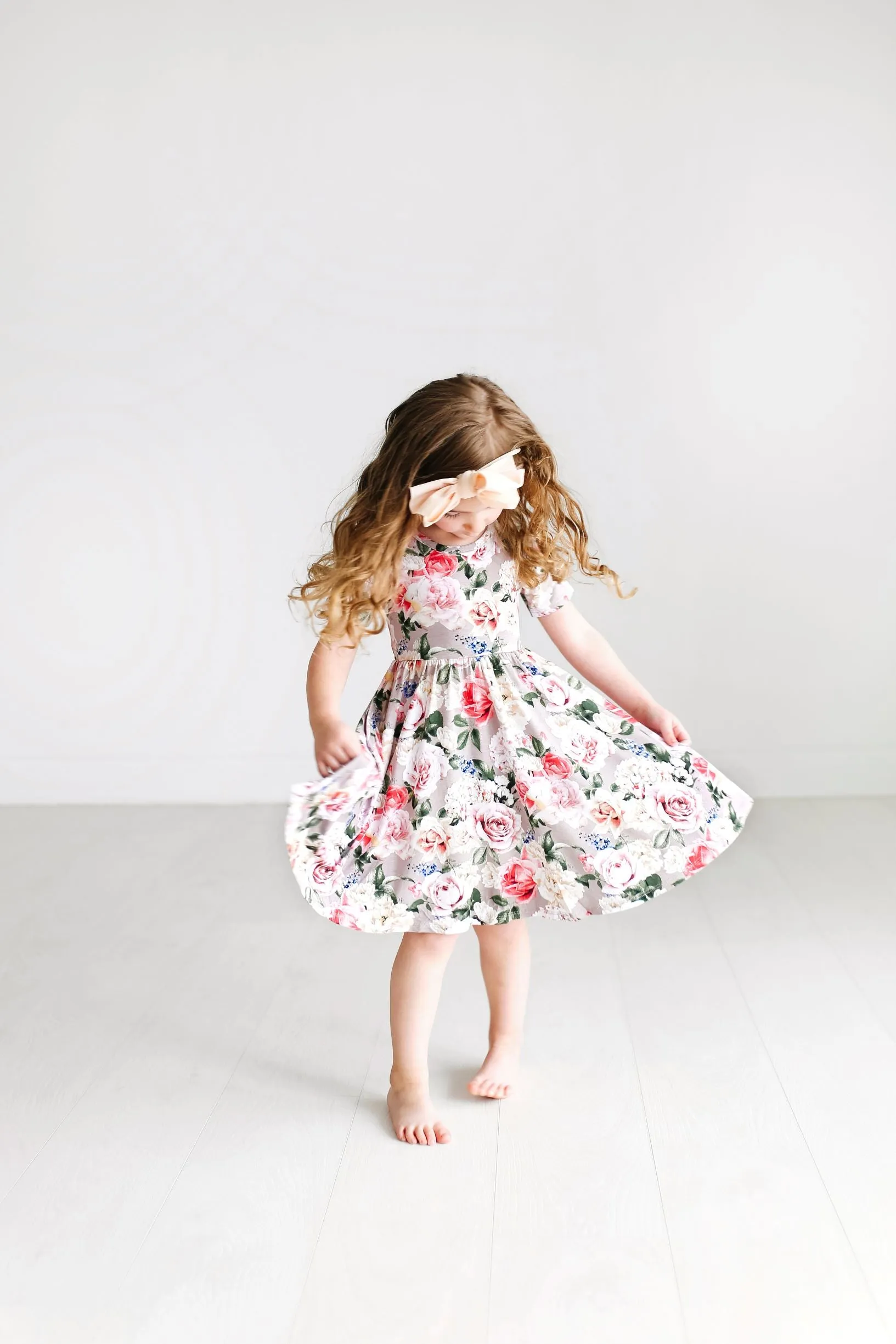 Posh Peanut Cassie S/S Basic Twirl Dress