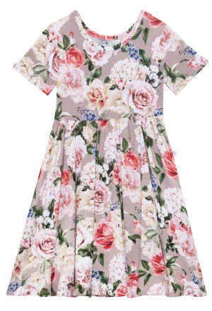 Posh Peanut Cassie S/S Basic Twirl Dress
