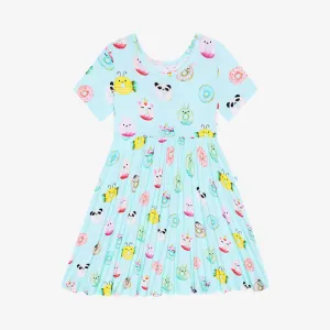 Posh Peanut Donuts S/S Basic Twirl Dress