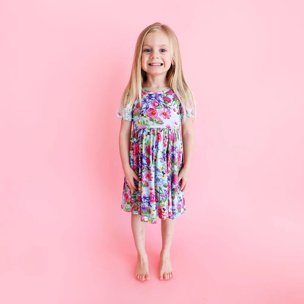 Posh Peanut Hadley S/S Basic Twirl Dress