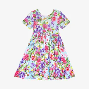 Posh Peanut Hadley S/S Basic Twirl Dress