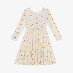 Posh Peanut Jetson L/S Basic Twirl Dress