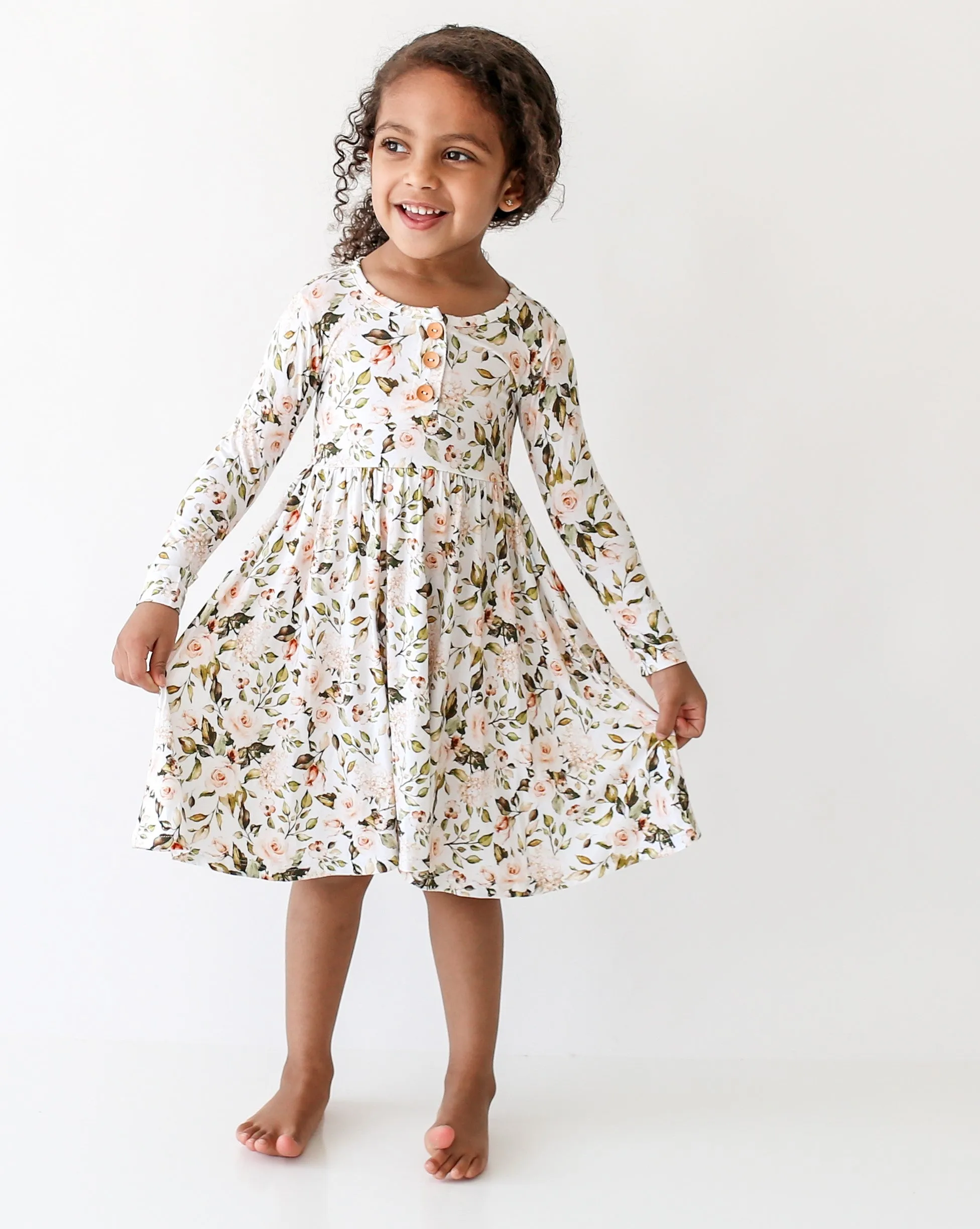 Posh Peanut Katherine Henley Twirl Dress