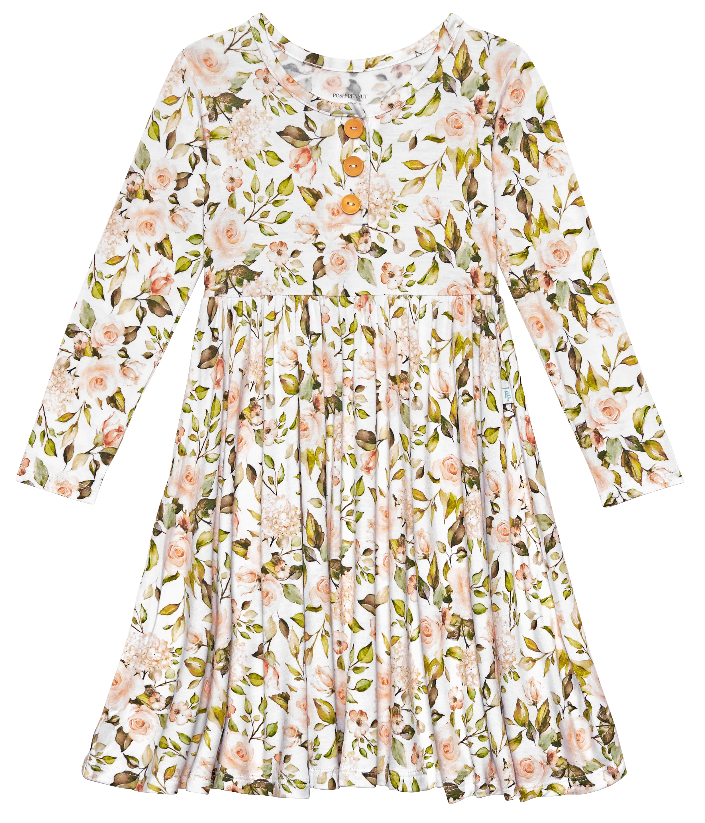 Posh Peanut Katherine Henley Twirl Dress