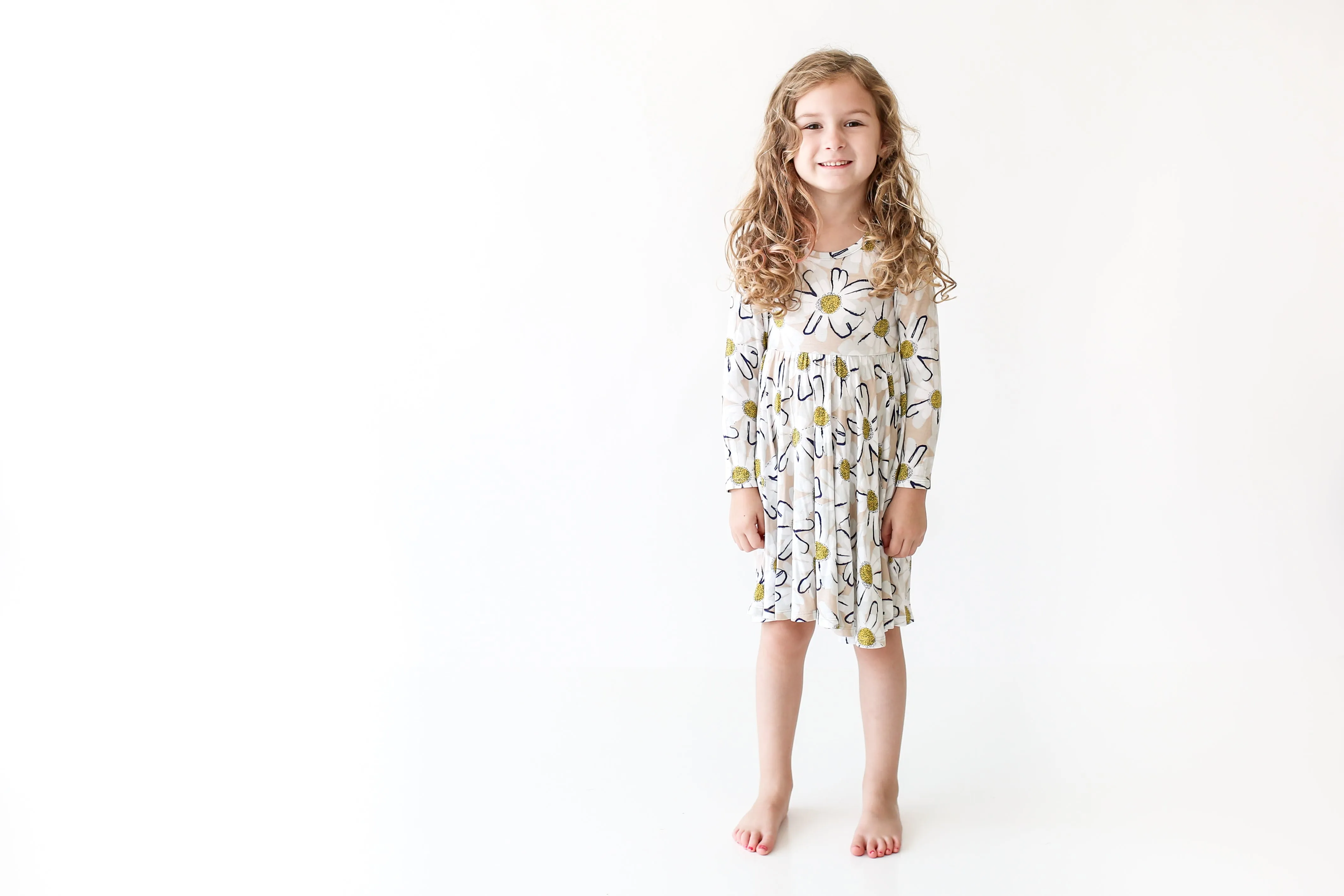 Posh Peanut Maxine L/S Twirl Dress