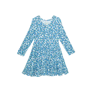 Posh Peanut Nayeli Long Sleeve Ruffled Twirl Dress
