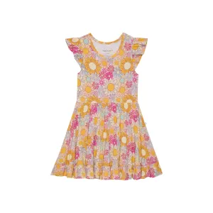 Posh Peanut |  Rosalinda - Ruffled Twirl Dress