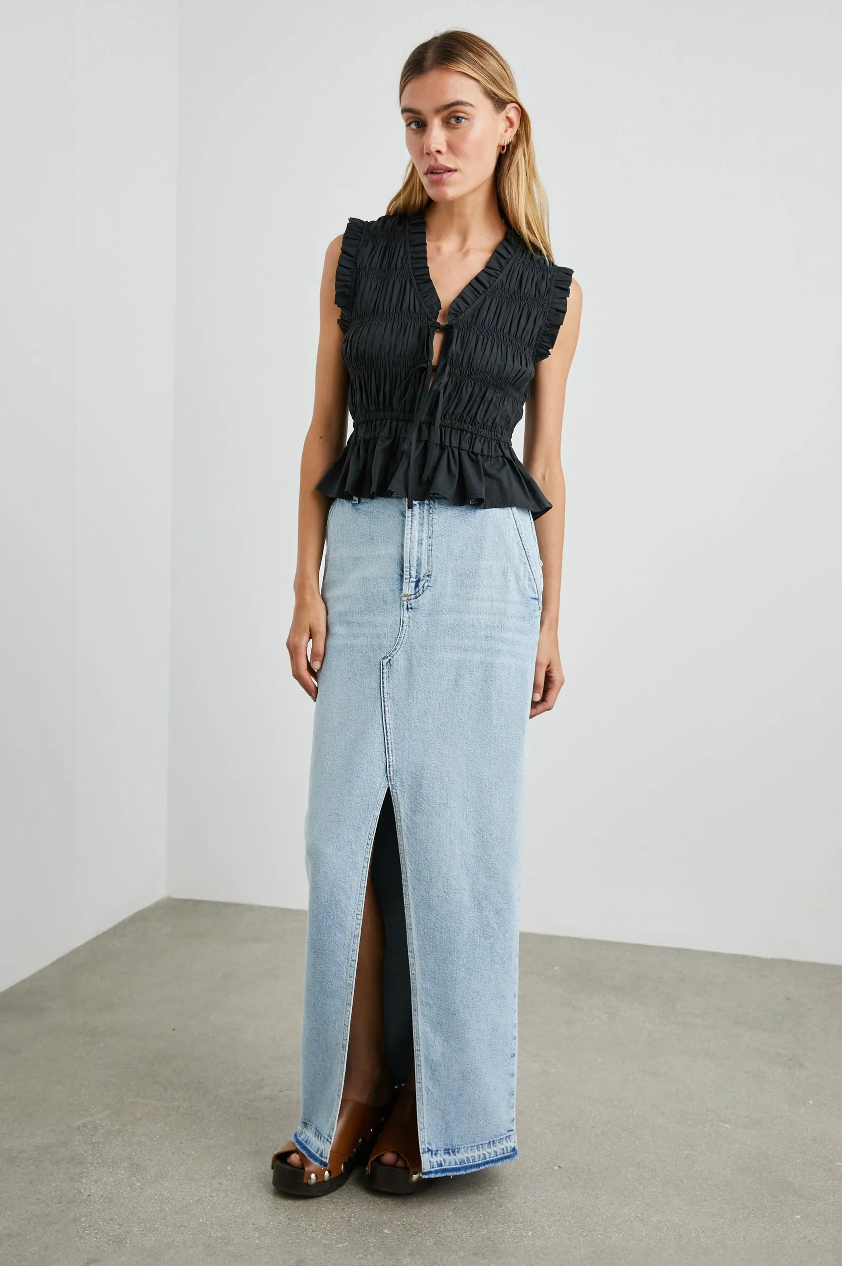 Rails Martine Top Black