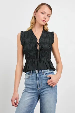Rails - Martine Top in Black