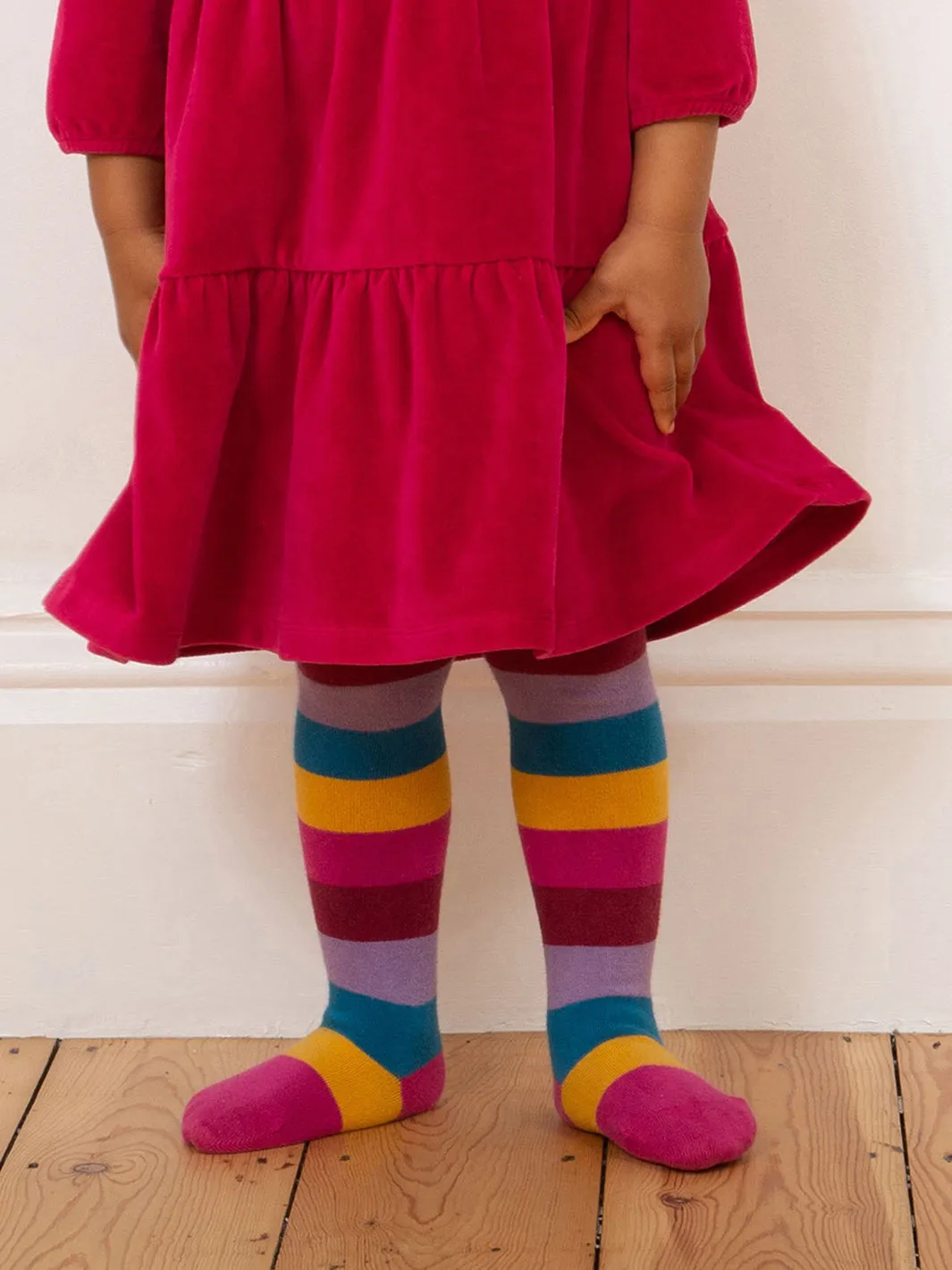 Rainbow tights