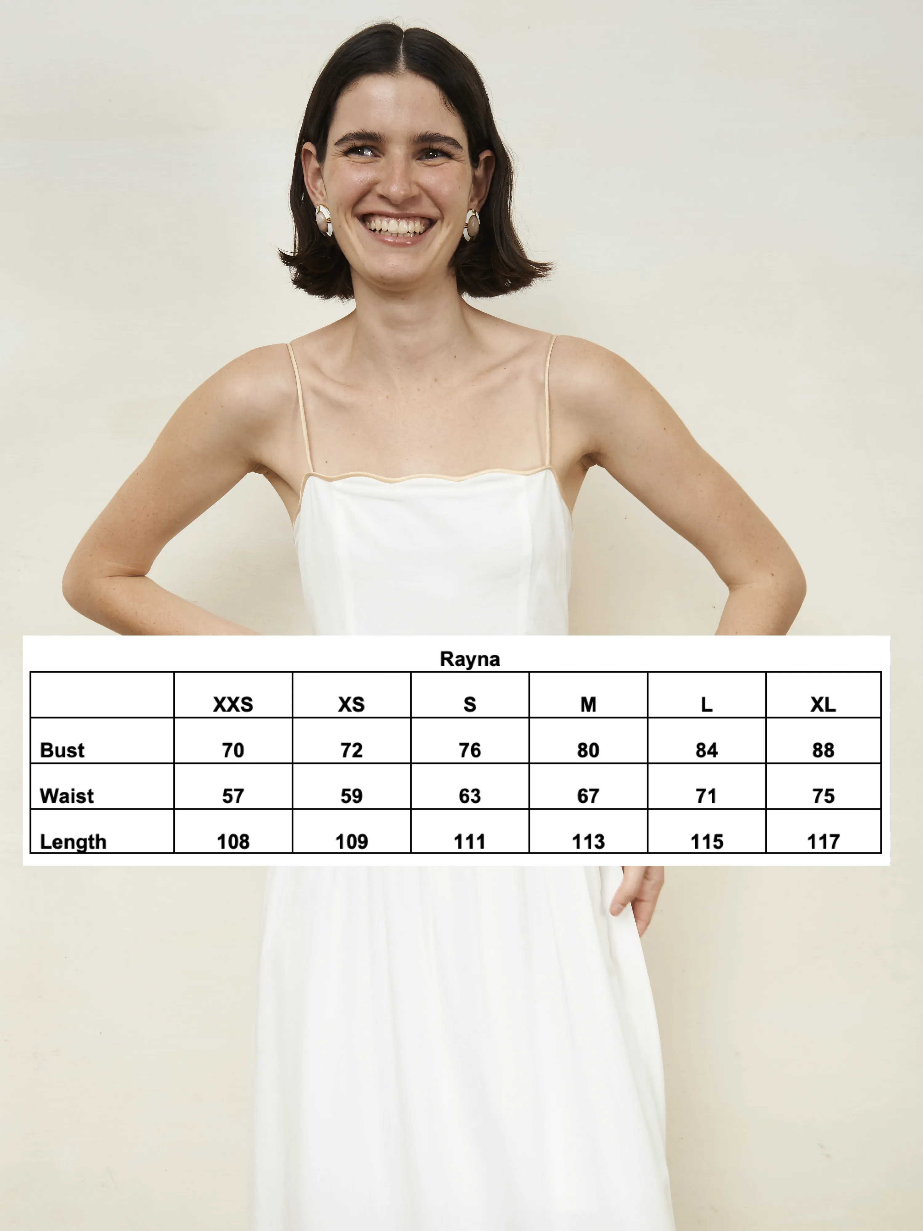RAYNA DRESS CREAM