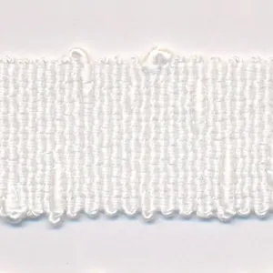 Rayon Knot Grosgrain Ribbon #01 White