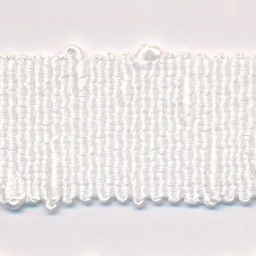 Rayon Knot Grosgrain Ribbon #01 White