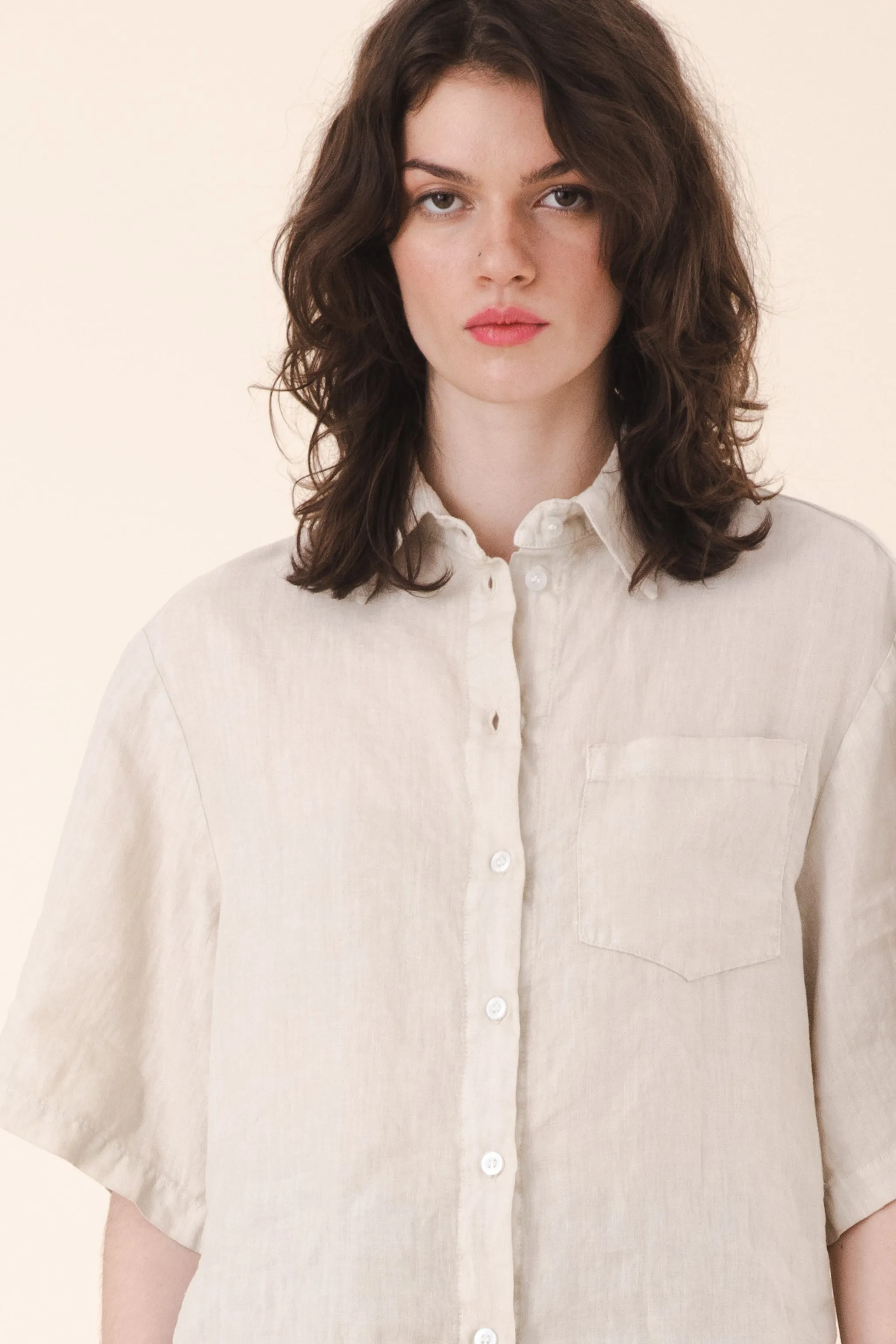 Replica Shirt S/S Shirt in Oyster
