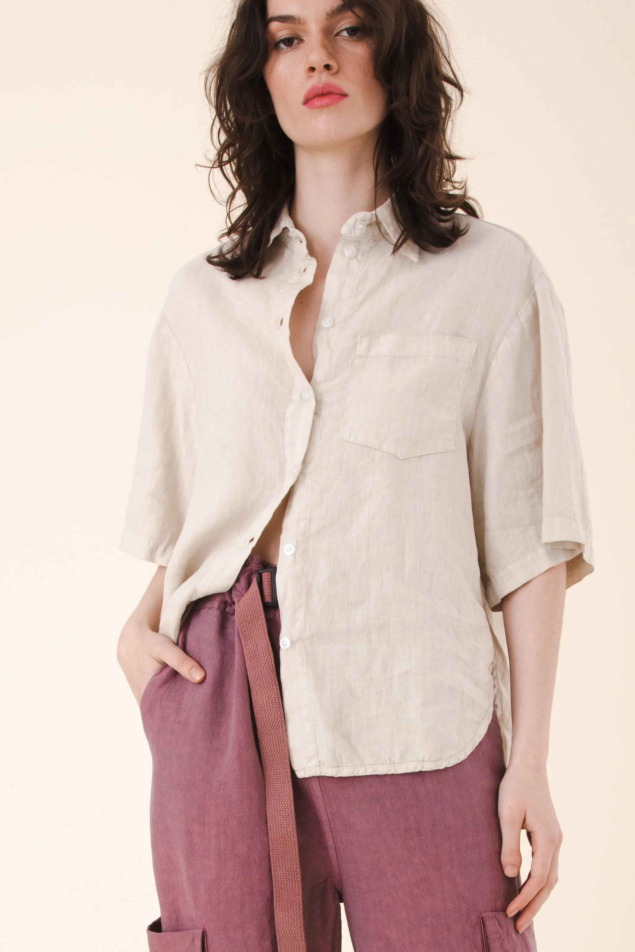 Replica Shirt S/S Shirt in Oyster