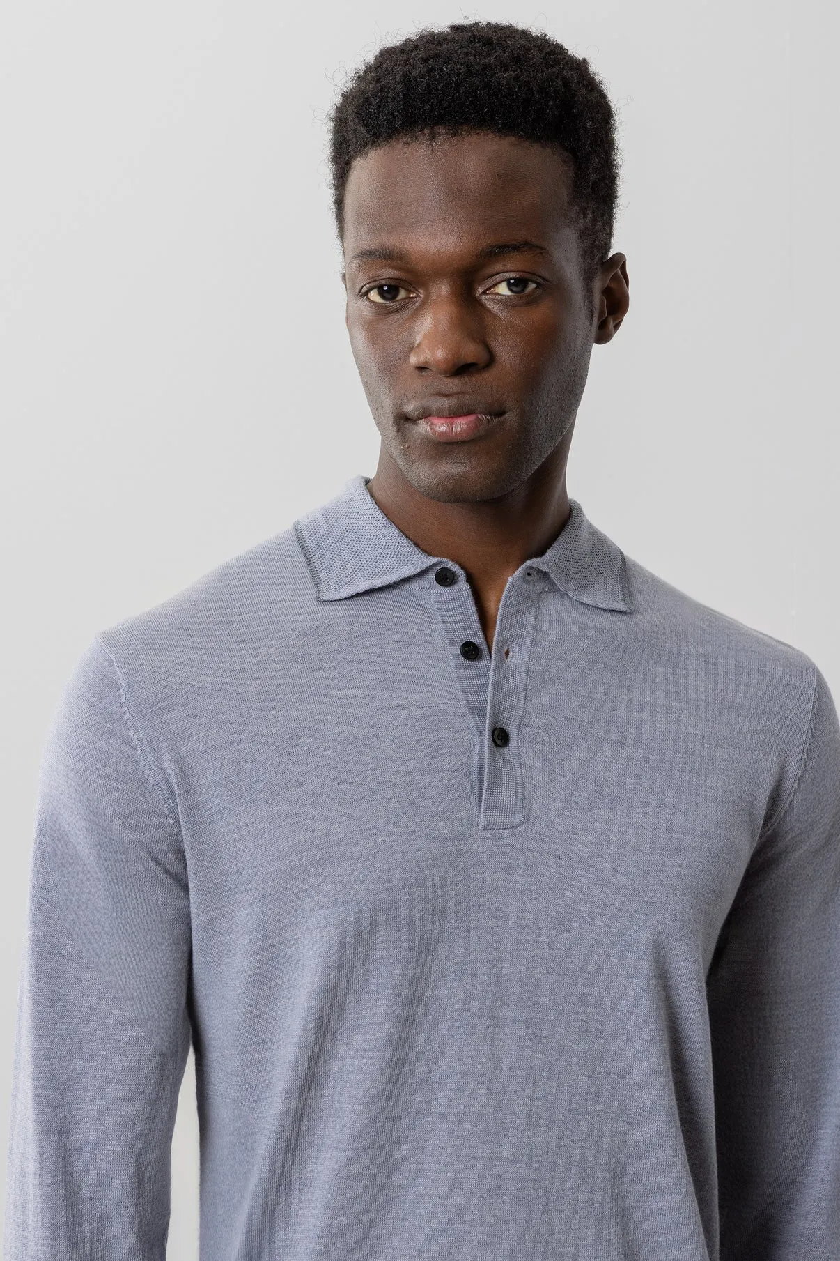 Roman LS Sweater Polo