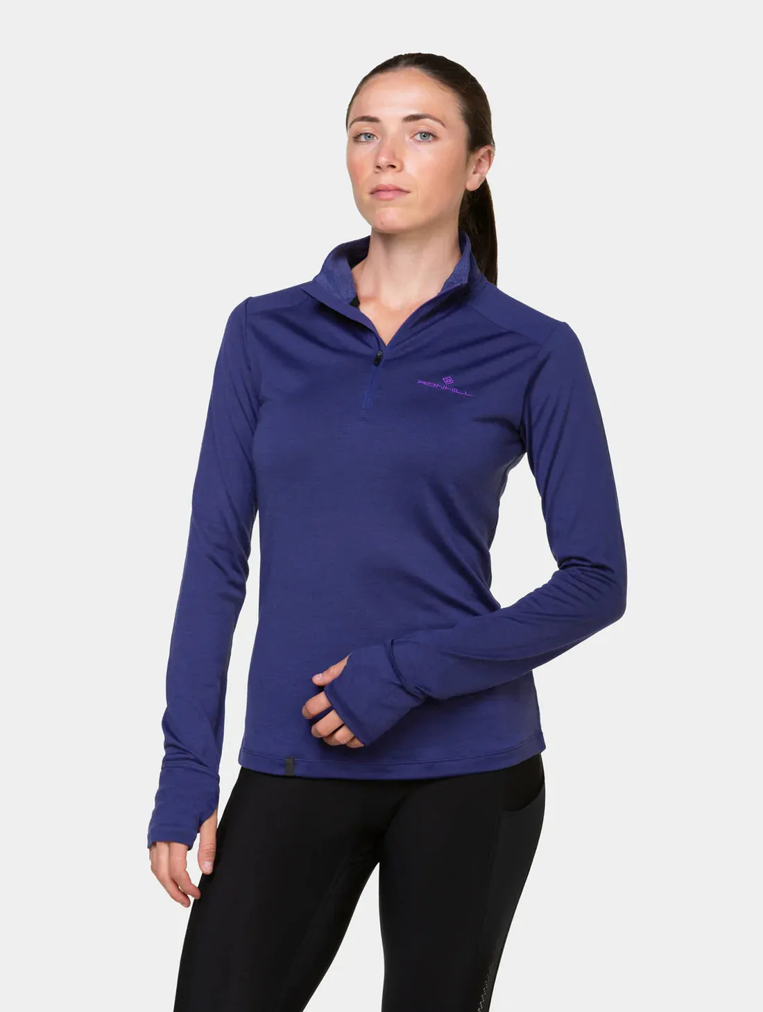 Ronhill - Women's Tech Merino 1/2 Zip Long Sleeve