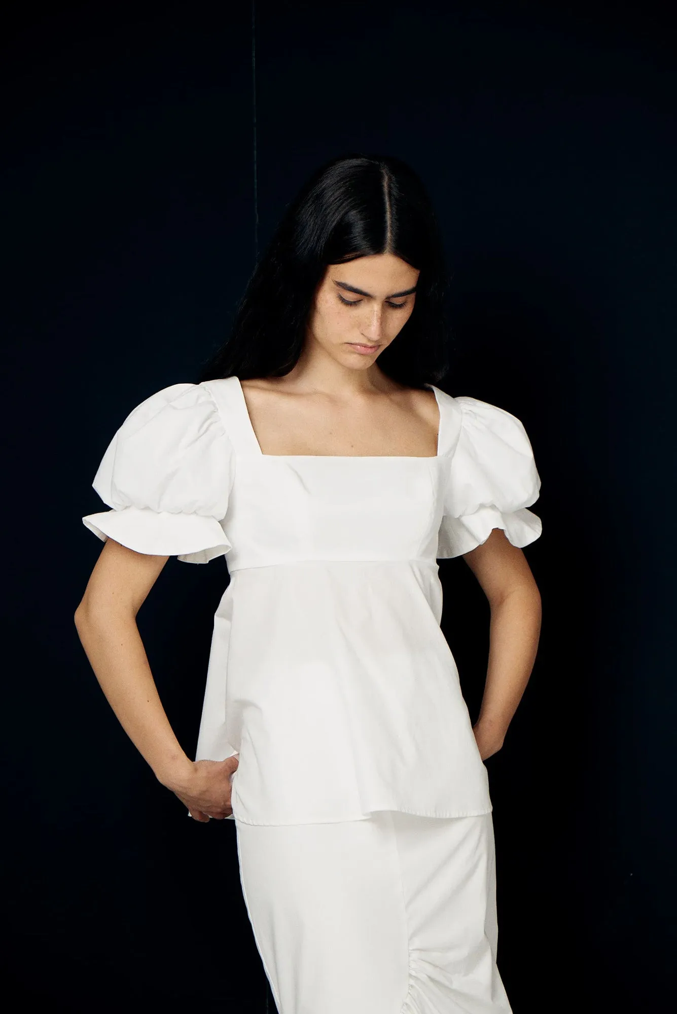 Rosario Blouse in White