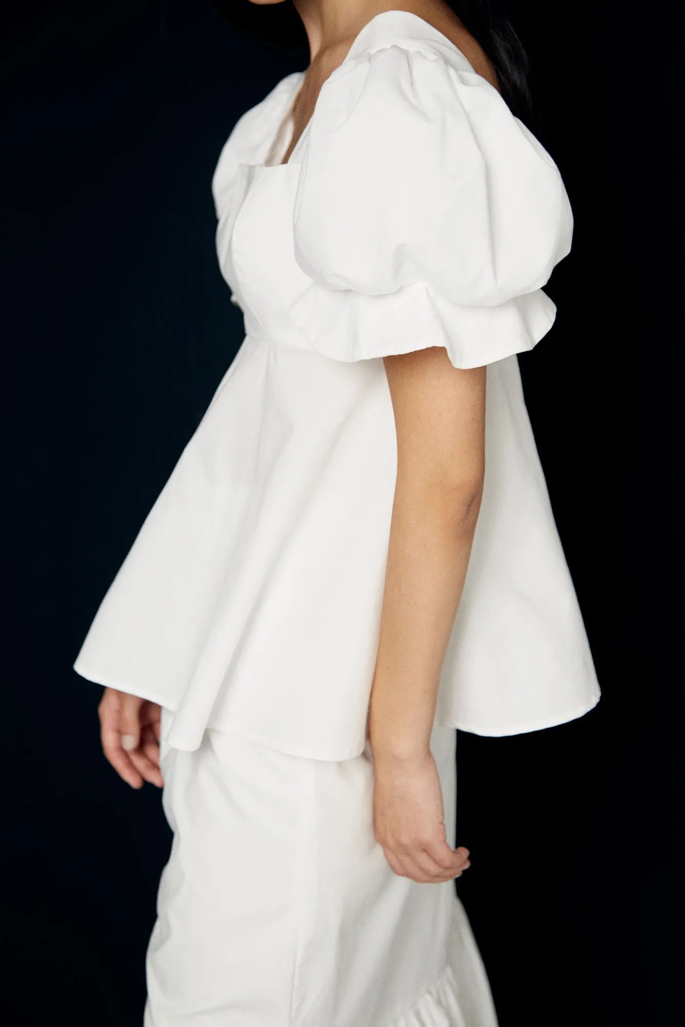 Rosario Blouse in White
